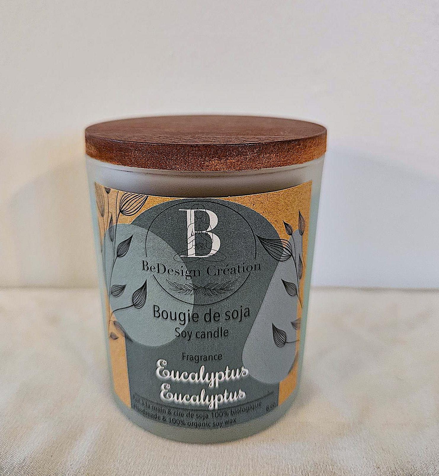 Bougie à l'eucalyptus